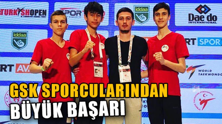 MERSİN BÜYÜKŞEHİR GSK SPORCULARI TAEKWONDO TURNUVASI’NDA BÜYÜK BAŞARI ELDE ETTİ