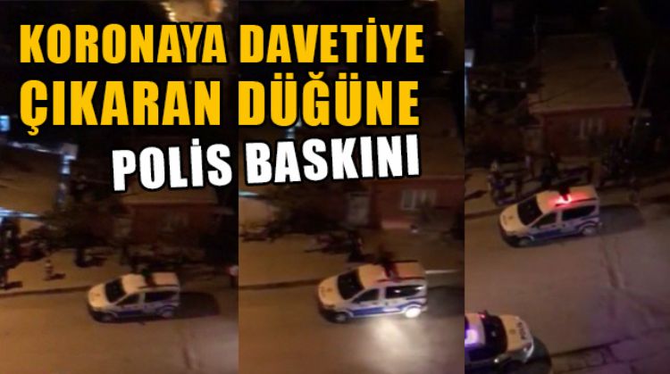 TARSUS’TA ŞEHRİN GÖBEĞİNDE DÜĞÜN YAPTILAR, POLİSİ GÖRÜNCE KAÇMAYA ÇALIŞTILAR