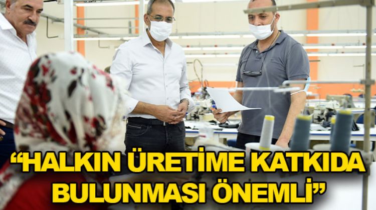 TARSUS BELEDİYESİNİN TEKSTİL ATÖLYESİNDE 140 KADIN İSTİHDAM EDİLECEK