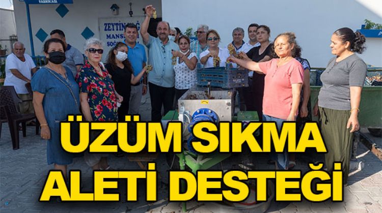 BÜYÜKŞEHİR’DEN GİRİTLİ ÜRETİCİLERE DESTEK