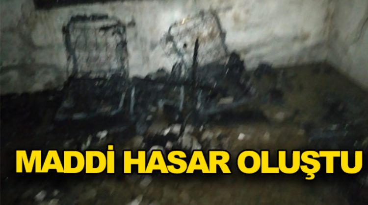 TARSUS’TA MÜSTAKİL EV YANDI