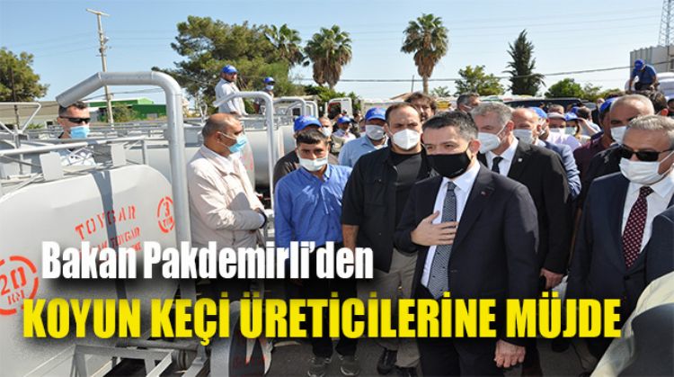 BAKAN PAKDEMİRLİ: “DESTEK BİZDEN YETİŞTİRMEK SİZDEN”