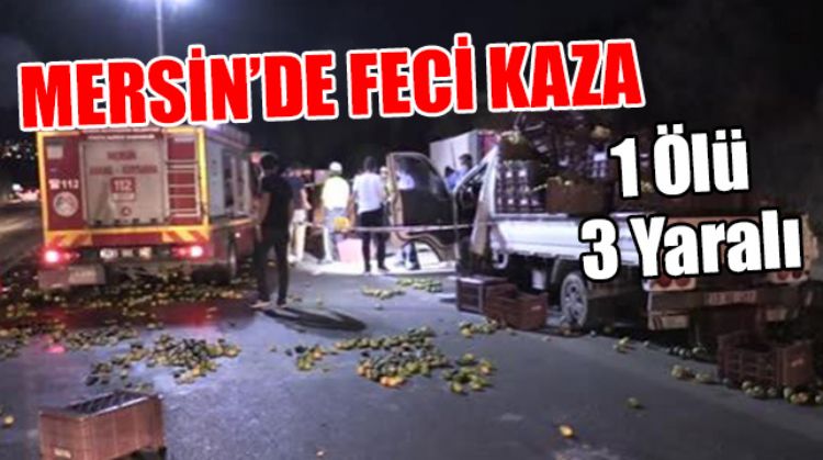 KAMYONET VE KAMYON ÇARPIŞTI