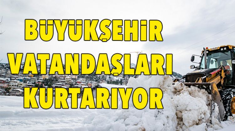 KAR İLE MÜCADELE SON HIZ DEVAM EDİYOR