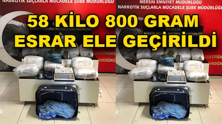 MEZİTLİ’DE UYUŞTURUCU OPERASYONU