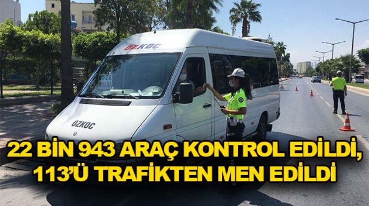 BİR HAFTADA 2 MİLYON 229 BİN 115 LİRA PARA CEZASI UYGULANDI