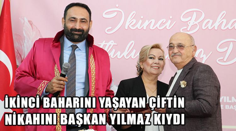 İKİNCİ BAHARINI YAŞAYAN ÇİFTİN HEYECANINA TOROSLAR BELEDİYESİ ORTAK OLDU