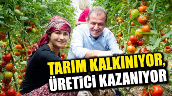 ÇİFTÇİNİN VE ÜRETİCİNİN YÜZÜ GÜLÜYOR