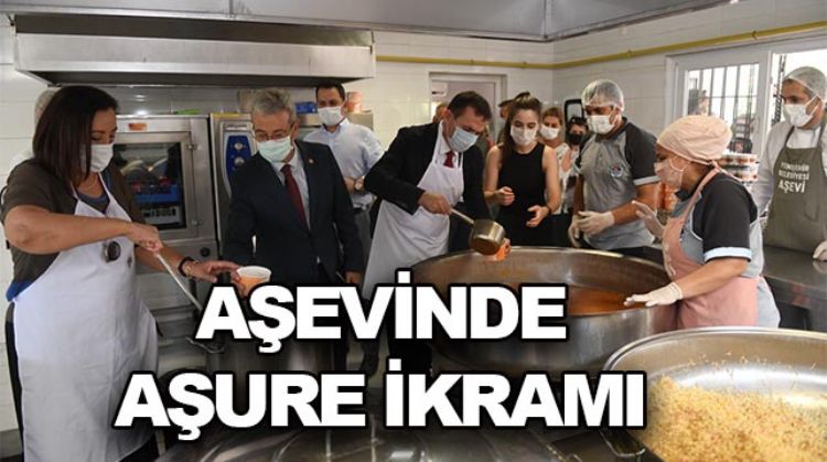 YENİŞEHİR BELEDİYESİ AŞURE DAĞITTI