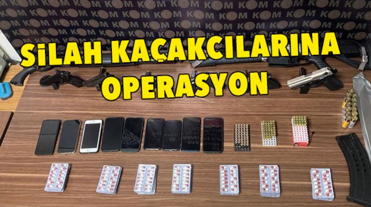 SİLAH VE MERMİLERİ FIRINDA SAKLAMIŞ