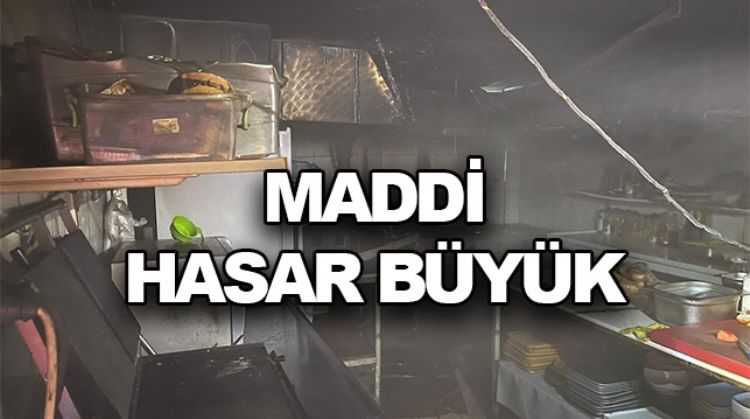 TARSUS’TA 2 AYRI İŞ YERİ YANDI