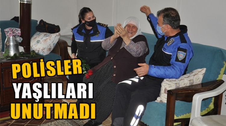 MERSİN POLİSİ, YAŞLILAR HAFTASI’NDA ŞEHİT ANNELERİNİ ZİYARET ETTİ