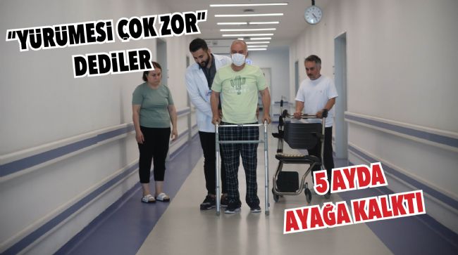 MERDİVEN ÇIKIP, İNMEYE KADAR İLERLEDİ