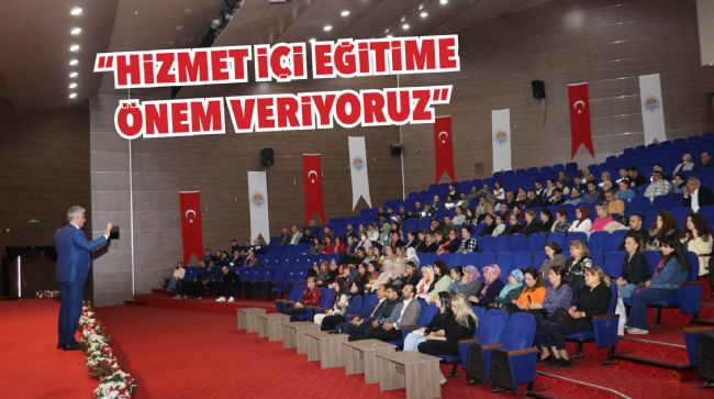 TOROSLAR BELEDİYESİNDEN PERSONELLERİNE MOTİVASYON SEMİNERİ