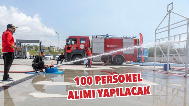 İTFAİYE ERİ ALIMINDA UYGULAMALI SINAV BAŞLADI