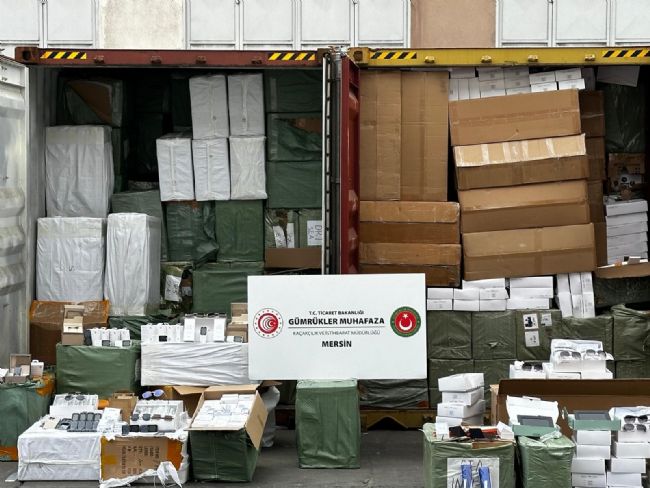 Gümrük Muhafaza ekipleri 646 milyonluk kaçakçılığa engel oldu