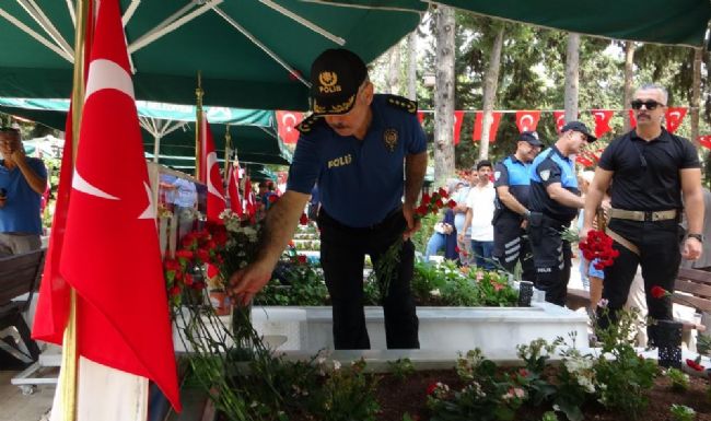 15 Temmuz şehitleri Mersin'de anıldı
