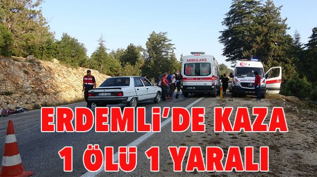 KAMYONET İLE MOTOSİKLET ÇARPIŞTI