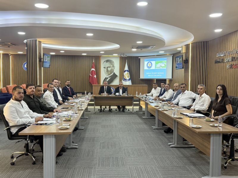 TARSUS TİCARET BORSASI'NIN YENİ YÖNETİMİ BELLİ OLDU