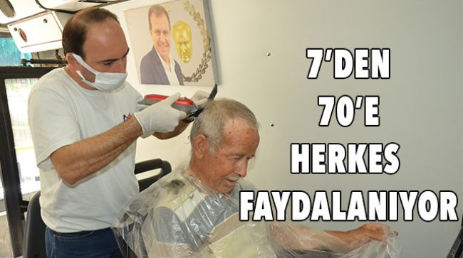 ÜCRETSİZ MOBİL KUAFÖR HİZMETİ SÜRÜYOR