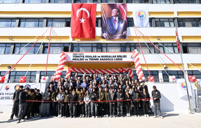 Tarsus TOBB Mesleki ve Teknik Anadolu Lisesi Açıldı