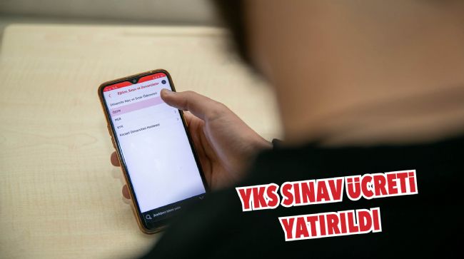 YKS'YE GİRECEK 4 BİN 165 ÖĞRENCİNİN SINAV ÜCRETİ BELEDİYEDEN