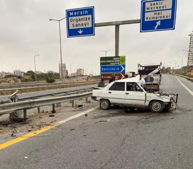 Kardeşleri kaza ayırdı: 1 ölü, 1 yaralı