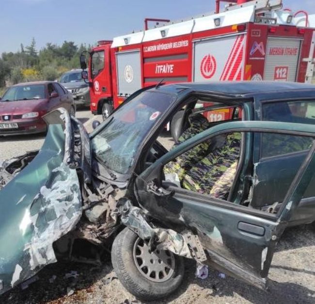 Tarsus'ta Trafik Kazasında 1 Kişi Yaralandı