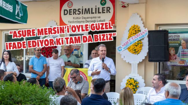 BAŞKAN SEÇER, AŞURE LOKMASI ETKİNLİĞİNE KATILDI