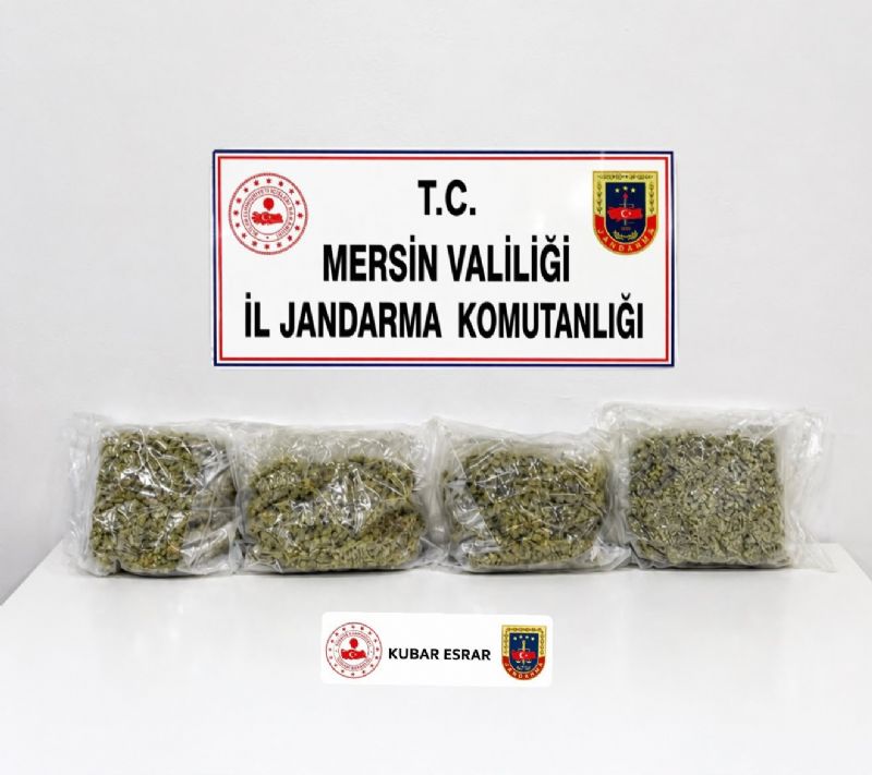 MERSİN'DE UYUŞTURUCU SATICILARINA OPERASYON: 4 GÖZALTI