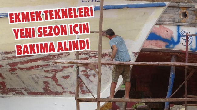 BALIKÇILAR YENİ SEZON HAZIRLIKLARINA BAŞLADI