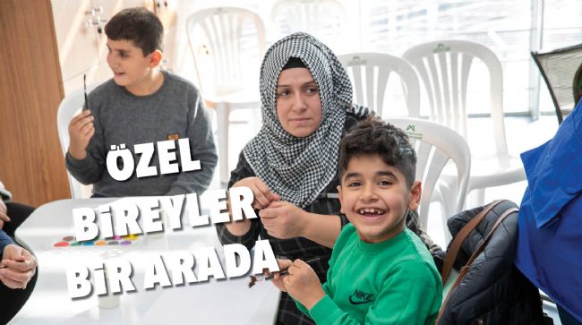 SOSYAL UYUM İÇİN GÖÇMEN ÖZEL BİREYLER VE MOLA EVİ ÖĞRENCİLERİ BİR ARAYA GELDİ