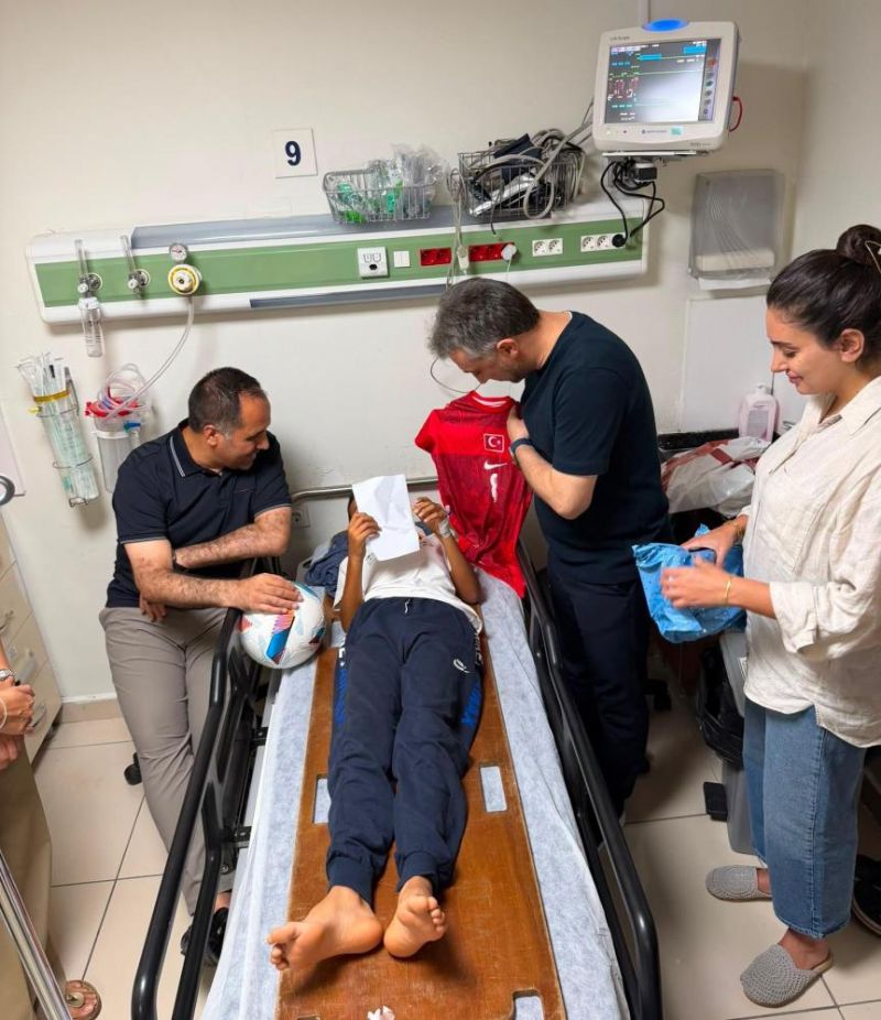 Darp edilen çocuğun sağlık durumu iyi, tedavisi sürüyor