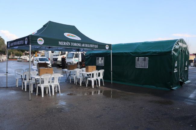 Toroslar, zor günlerde vatandaşların yanında