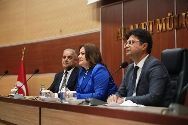 HSK Üyesi YURTSEVER’den Mersin Adliyesi’ne Ziyaret