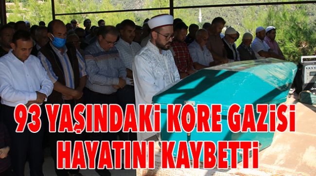 KORE GAZİSİ SON YOLCULUĞUNA UĞURLANDI