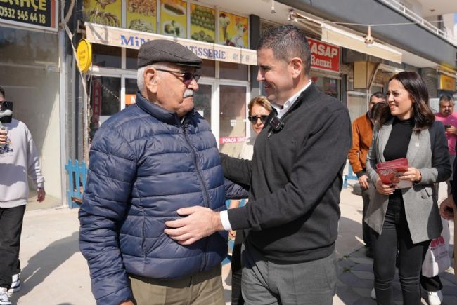 CHP’li Tuncer, esnaf ziyaretlerini sürdürüyor