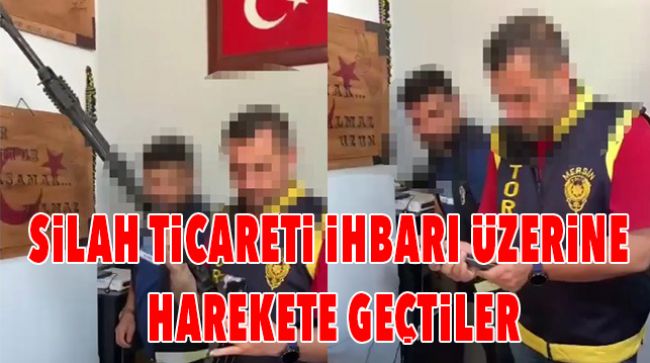 OTO YIKAMACININ KASASINA 8 ADET SİLAH BULUNDU