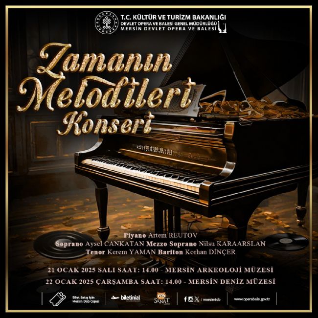 Müze konserleri ile zaman yolculuğu!
