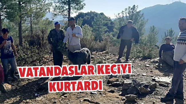 MAĞARADA KEÇİ KURTARMA OPERASYONU