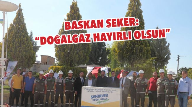 SOFRALIK KAYISININ BAŞKENTİ MUT DOĞALGAZA KAVUŞTU