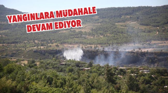 HAVADAN VE KARADAN MÜDAHALE SÜRÜYOR