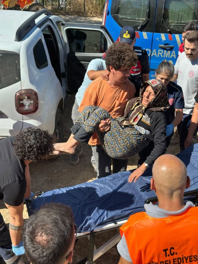 Mut'ta kayıp 80 yaşındaki Safiya Ünal sağ salim bulundu