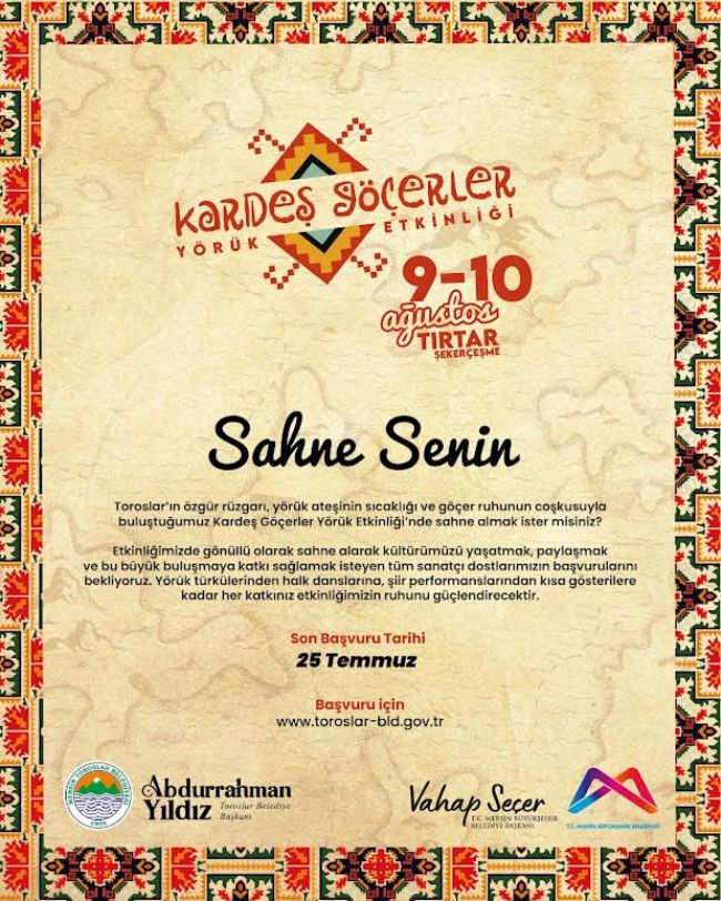 Kardeş Göçerler Yörük Etkinliği’ne geri sayım başladı