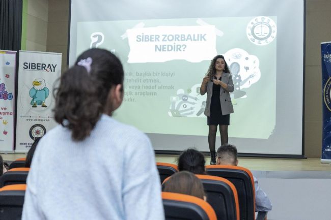 Mersin’de çocuklara siber güvenlik eğitimi verildi