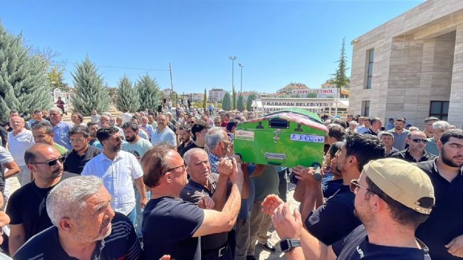 İki çocuk annesi Emine hemşireye son görev