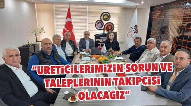 AK PARTİ’Lİ YILMAZ, LİMON ÜRETİCİLERİ VE SEKTÖR TEMSİLCİLERİ İLE BİR ARAYA GELDİ