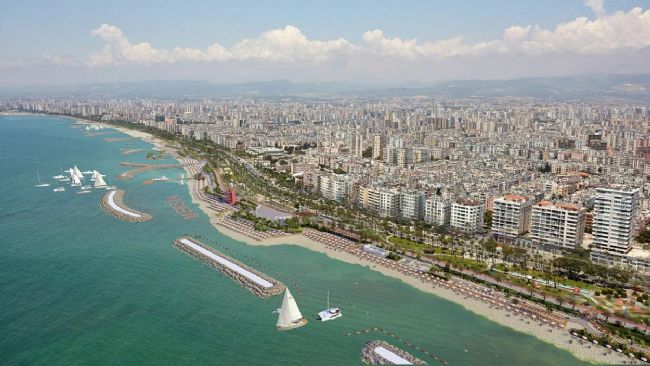 Mersin’de sahil hattına 'Plaj Mersin' projesi