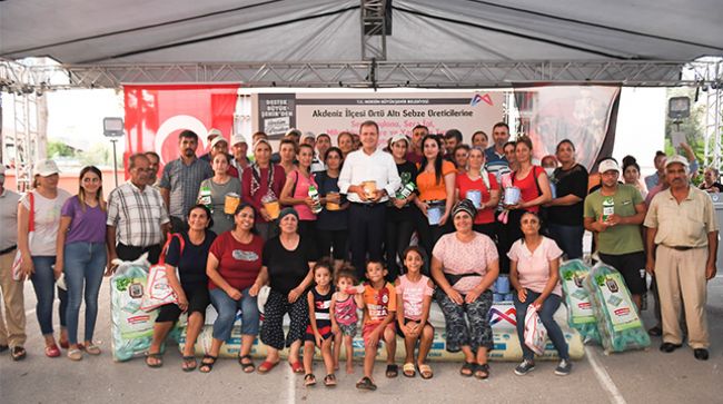 ÜRETİCİLER İLE KAZANLI’DA BULUŞTU