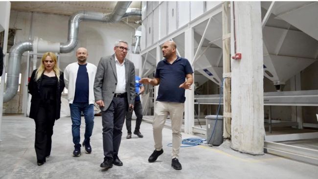 TARIM YAZARIDAN ÜRETİM TESİSLERİNE ZİYARET